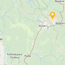 Панорама Карпат Яблуниця на карті